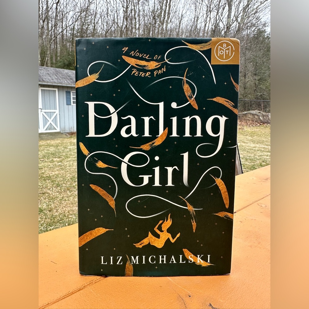 Darling Girl by Liz Michalski — Dark Green & Gold Hardcover